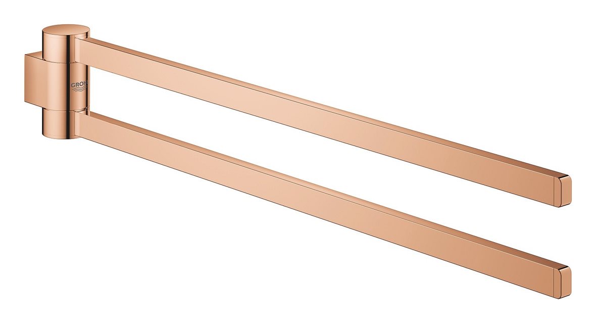 GROHE Selection kaksiosainen pyyhetanko 3x6,5x44,1 cm PVD warm sunset