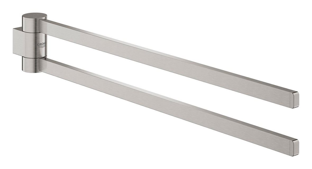 GROHE Selection kaksiosainen pyyhetanko 3x6,5x44,1 cm PVD supersteel