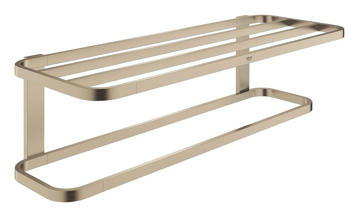 GROHE Selection teline monelle pyyhkeelle 59,6x16,5x22,5 cm PVD brushed nickel