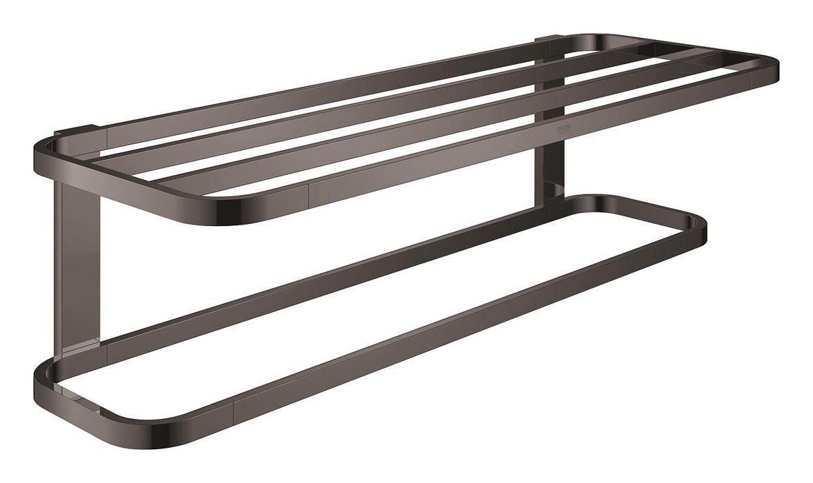 GROHE Selection teline monelle pyyhkeelle 59,6x16,5x22,5 cm PVD hard graphite