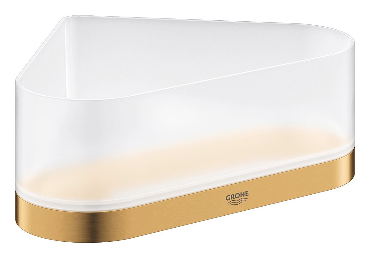 GROHE Selection kulmahylly suihkuun 20x8,5x16,8 cm PVD brushed cool sunrise