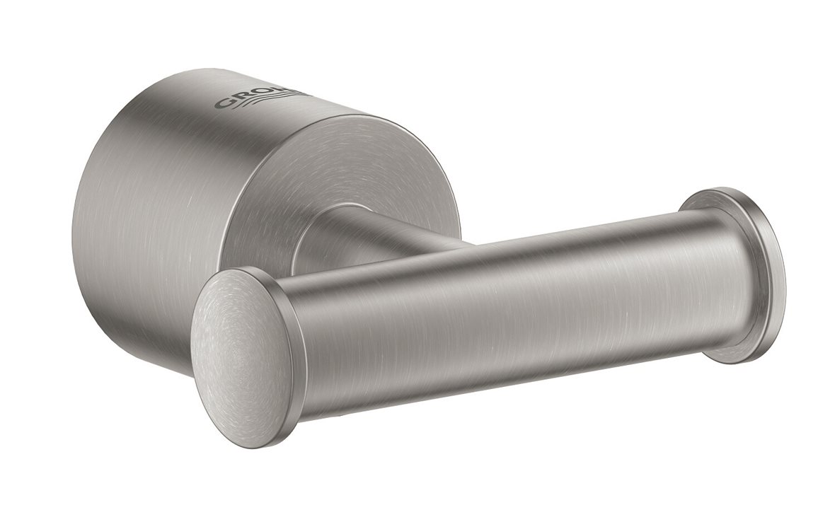 GROHE SPA Atrio kaksoispyyhekoukku 7x3,5x7,1 cm supersteel