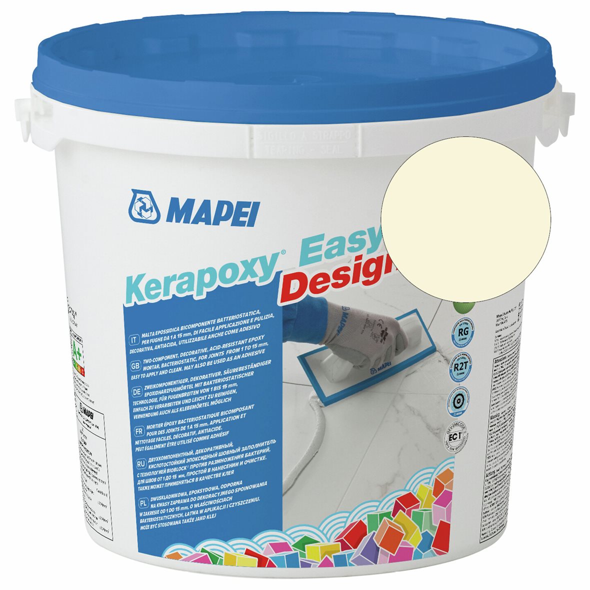 Mapei Kerapoxy Easy Design saumausepoksi 131 Vanilla 3 kg
