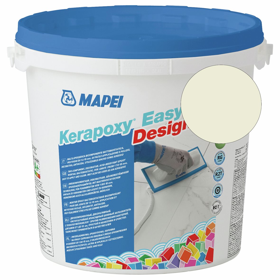 Mapei Kerapoxy Easy Design saumausepoksi 137 Caribbean 3 kg