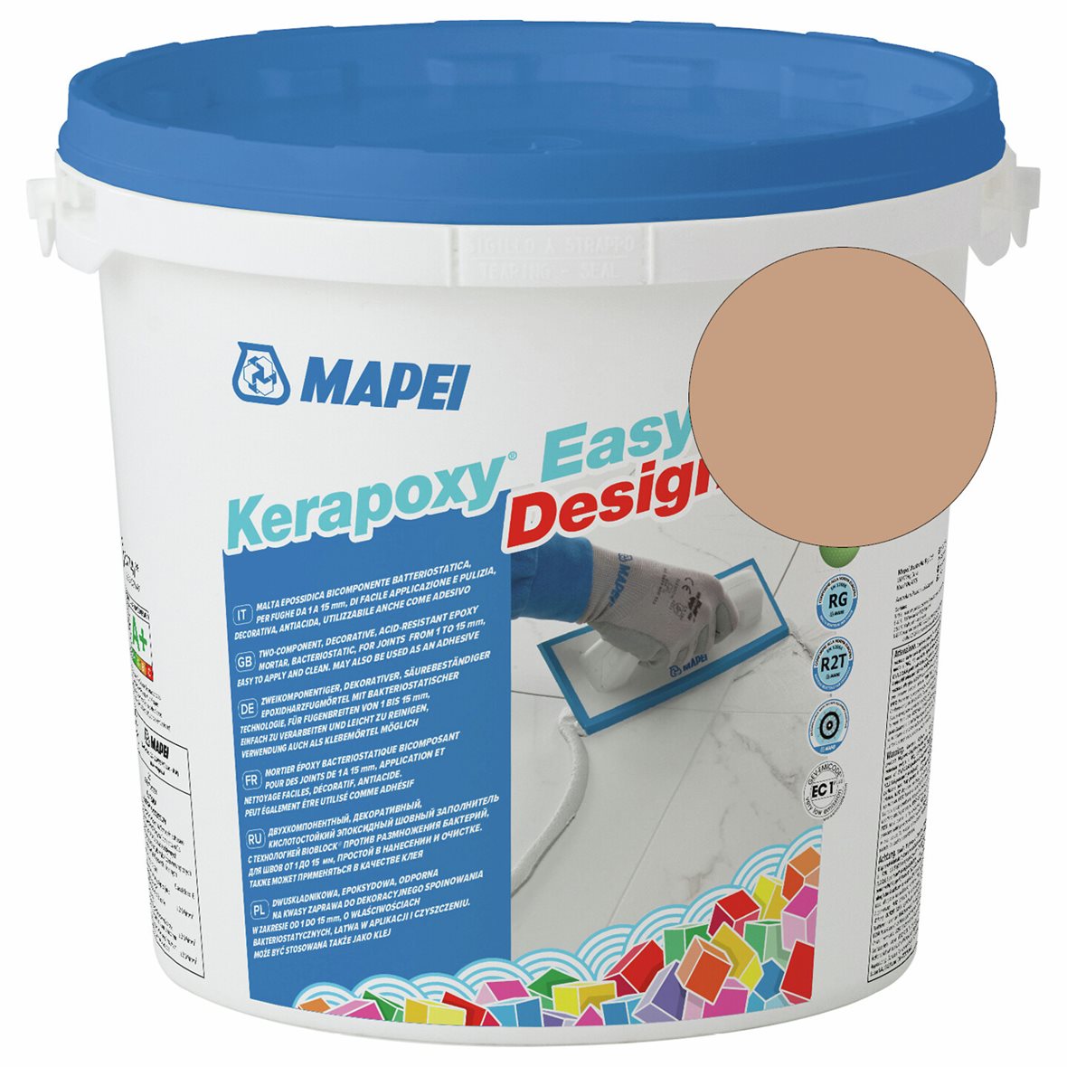 Mapei Kerapoxy Easy Design saumausepoksi 141 Caramel 3 kg