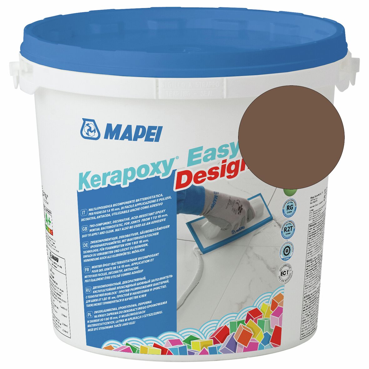 Mapei Kerapoxy Easy Design saumausepoksi 144 Chocolate 3 kg