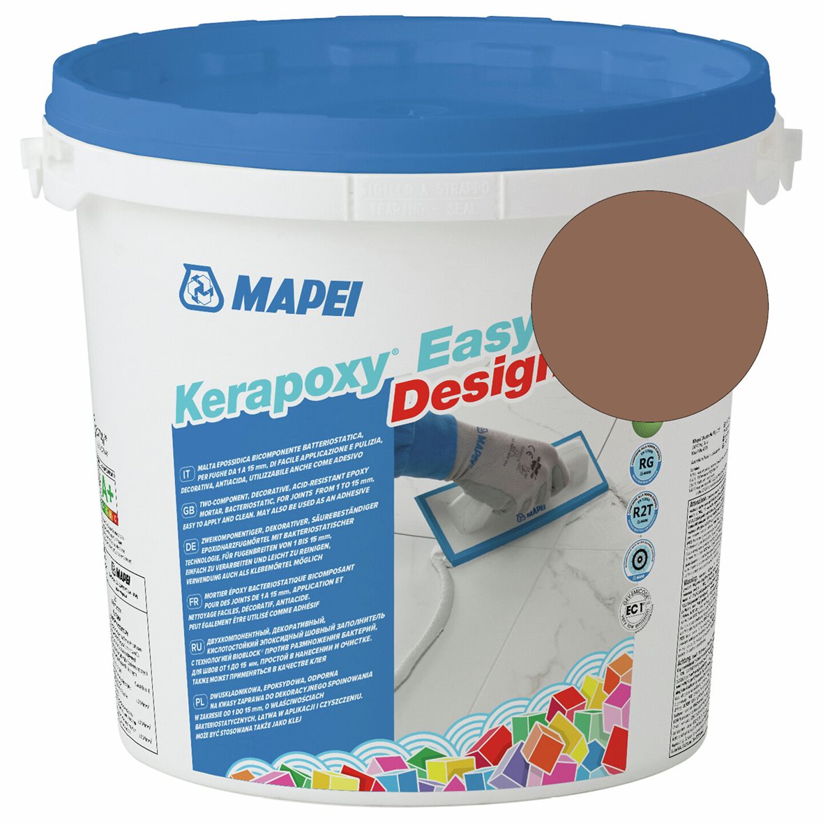 Mapei Kerapoxy Easy Design saumausepoksi 152 Liquorice 3 kg
