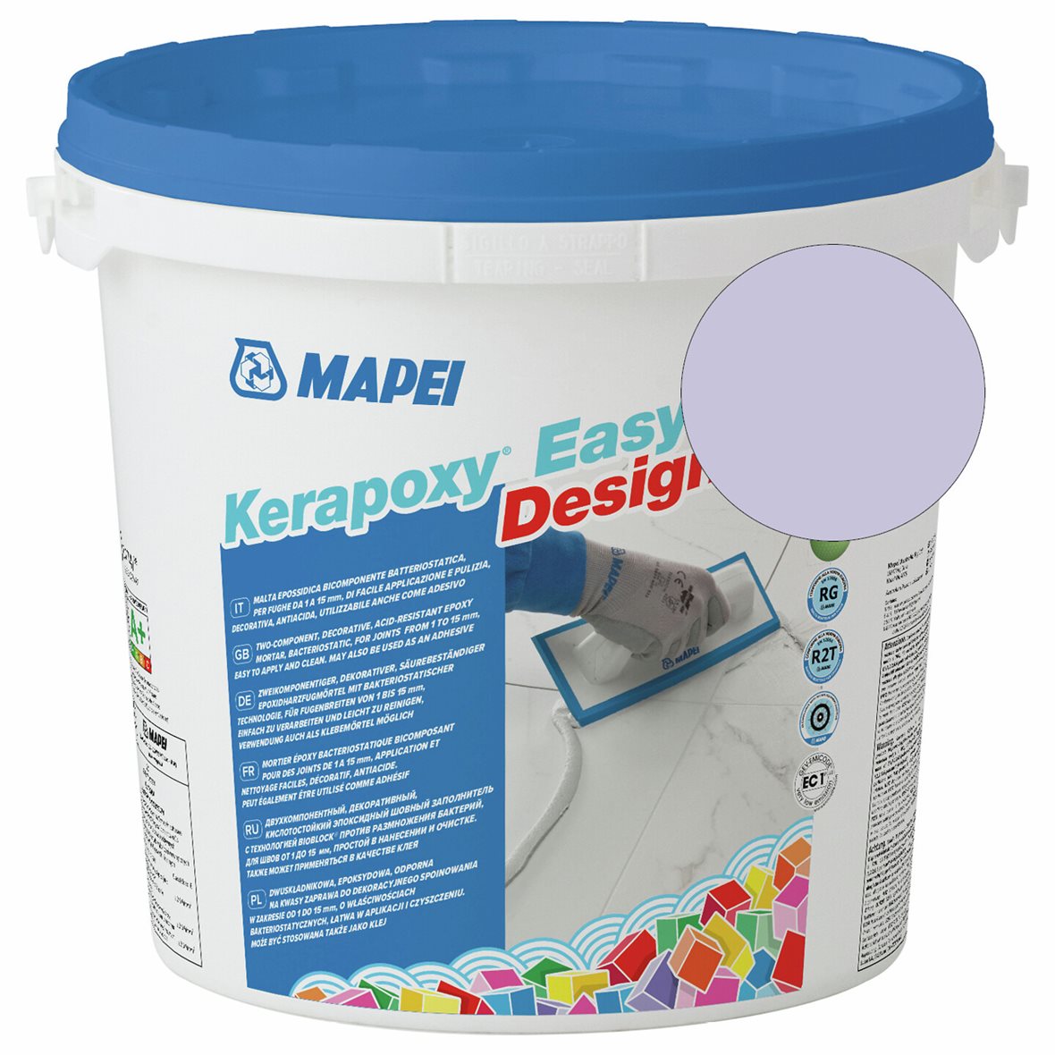 Mapei Kerapoxy Easy Design saumausepoksi 163 Light Lilac 3 kg