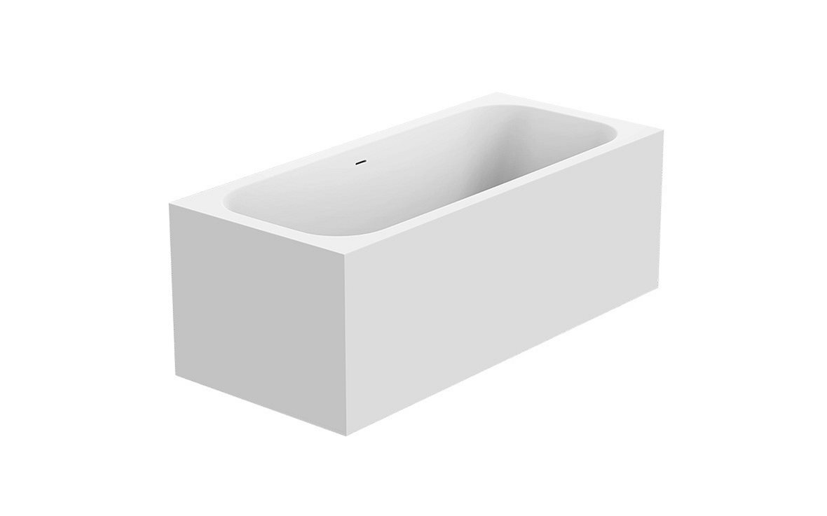 Balteco Arona kiviamme 180x80x65 cm valinnainen RAL-väri/valkoinen kulma-asennus oikea