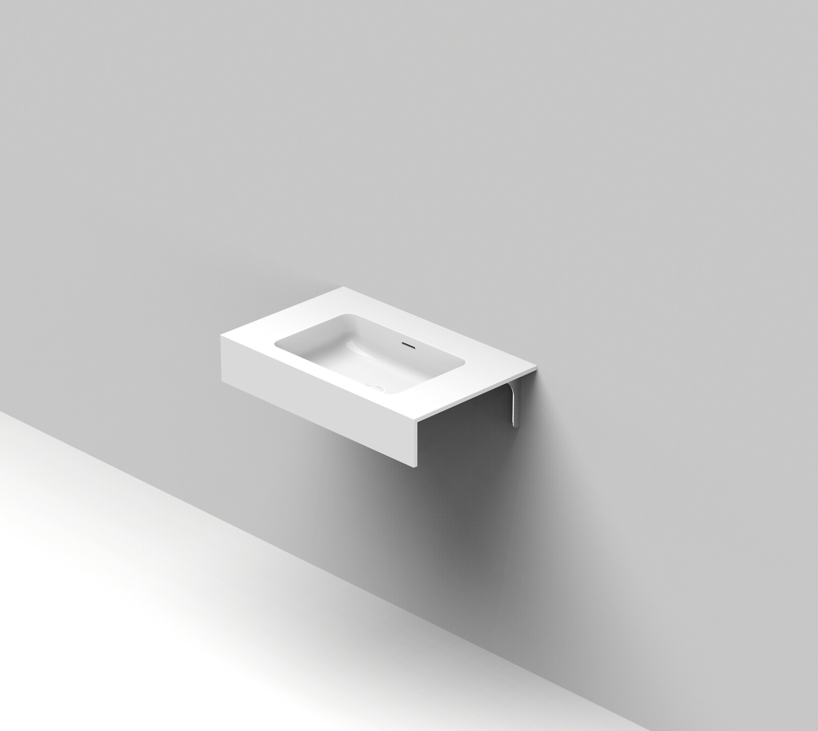 Balteco Standard mittatilausallastaso 60,1-80X50X15 cm mattavalkoinen ...