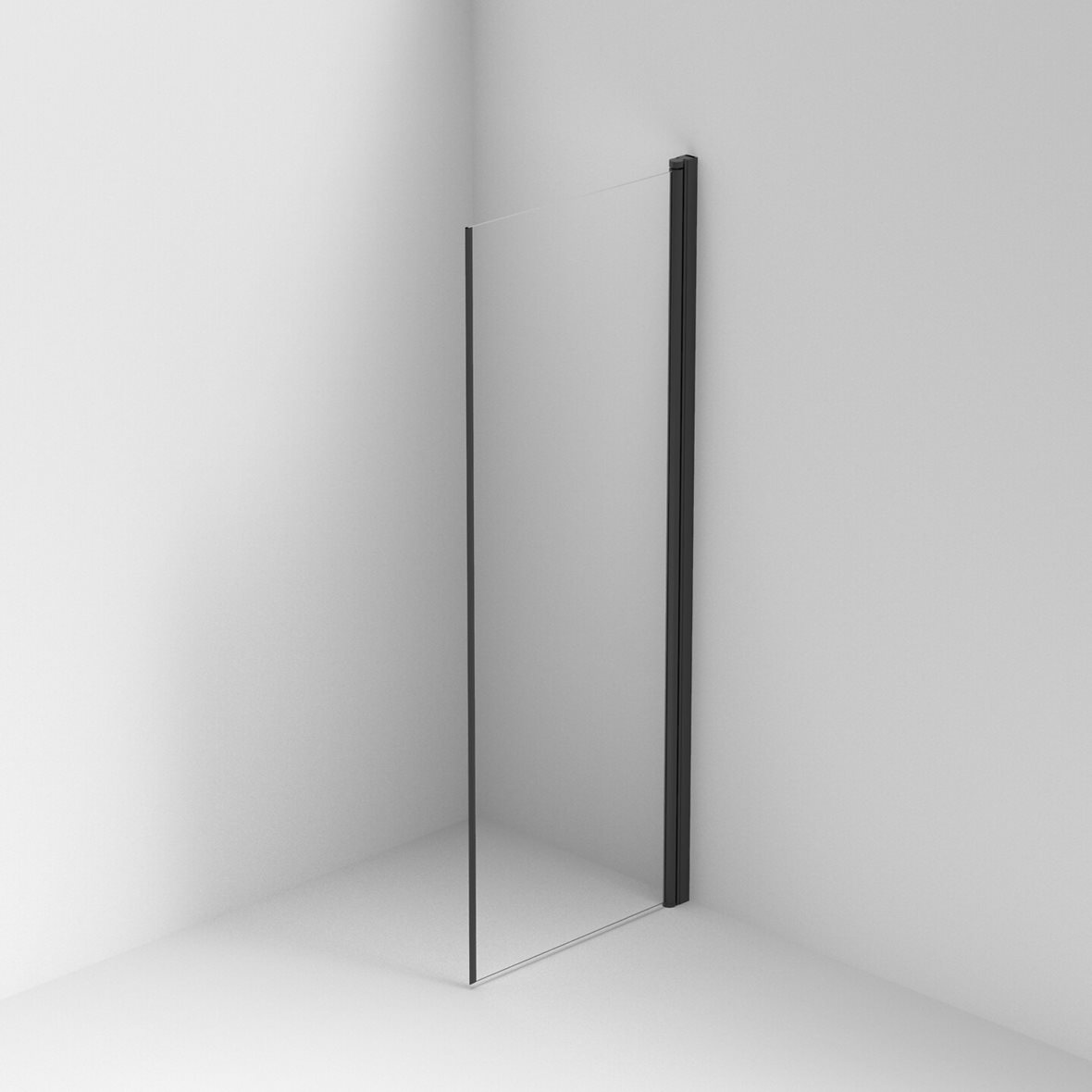 LPC Gems21 Emerald kääntyvä suihkuseinä 90x225 cm musta/kirkas