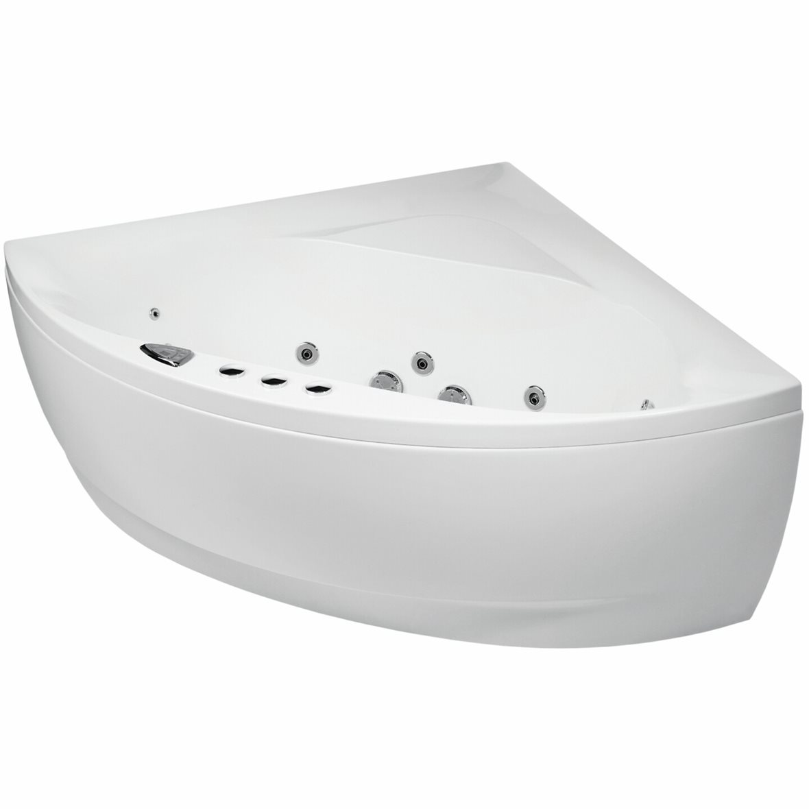 Balteco Gala Luxury pieni poreamme 139x139x68 cm valkoinen akryyli kulma-asennus