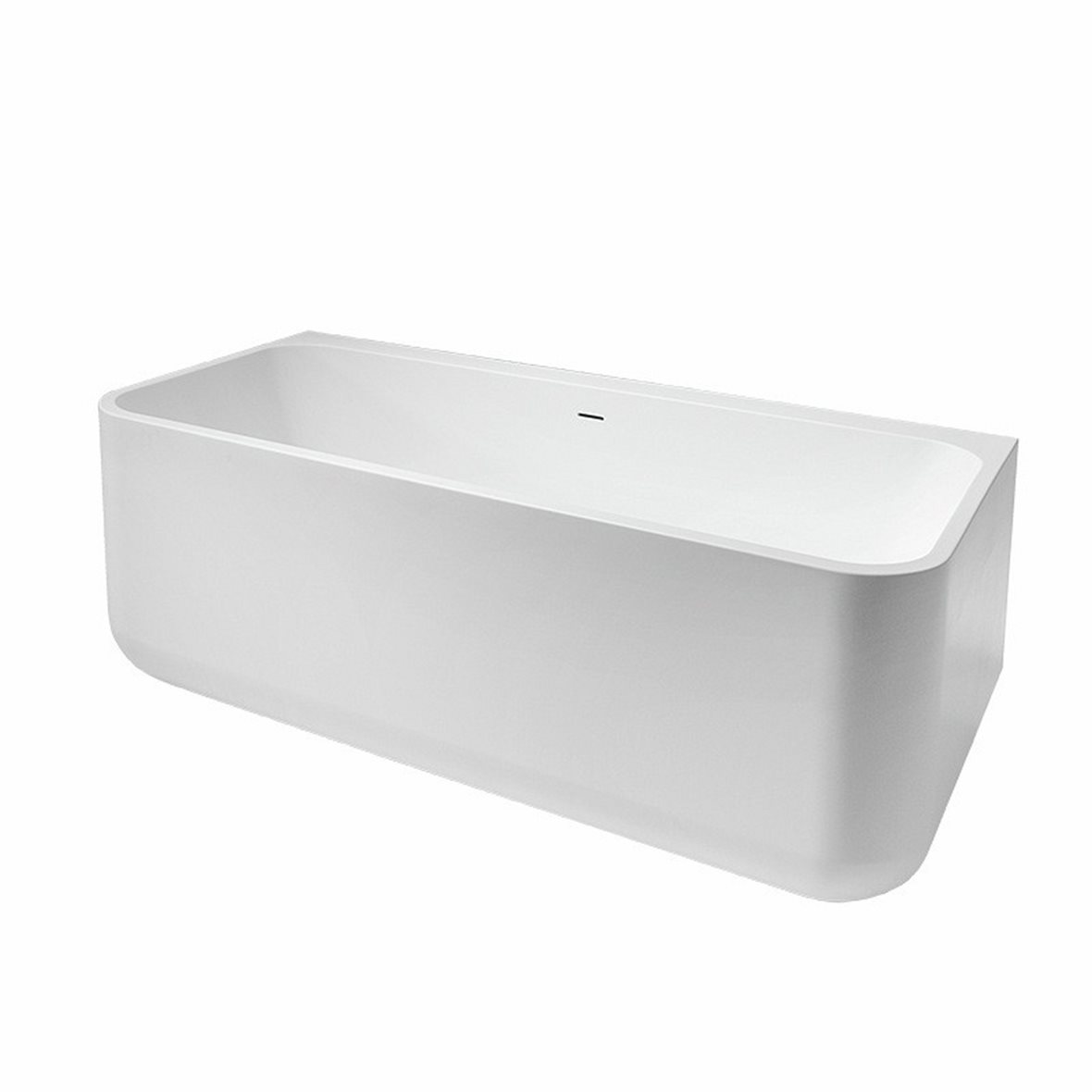 Balteco Tiber kiviamme 159x71x64 cm valinnainen RAL-väri/valkoinen suoralle seinälle