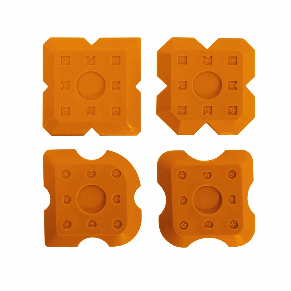 Silikonisauman viimeistelytyökalu 4 kpl