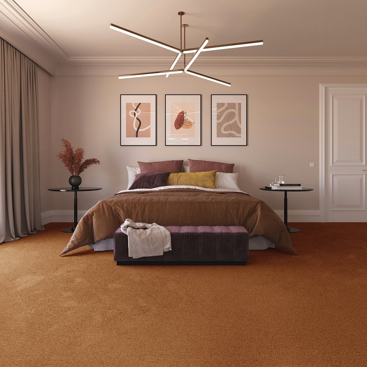 Makuuhuone, Retro, Belakos Andaz, Belakos Andaz kokolattiamatto 48 leveys 4 m