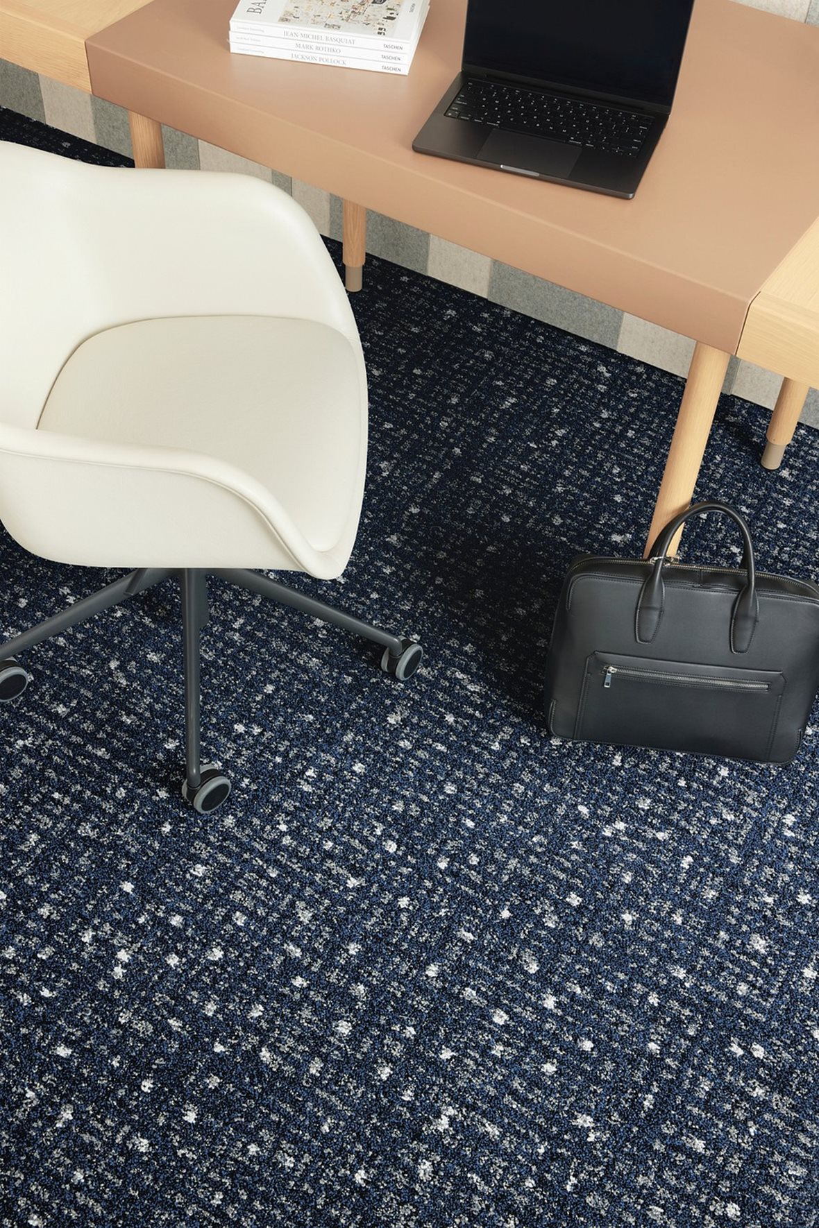 Klassinen, Interface Dressed Lines, Interface Dressed Lines Positive Spin tekstiililaatta 1907003 Oat 50X50