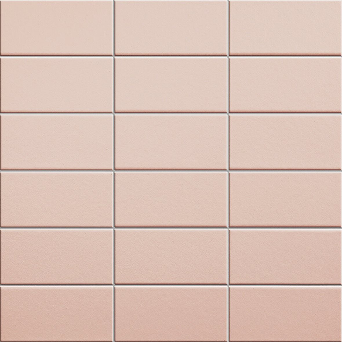 LPC Anthologia lasitettu klinkkeri mosaiikki seinälaatta lattialaatta ulkolaatta 5X10 2003 Cosmea tasapintainen kiiltävä vaalea punainen vivahteikas