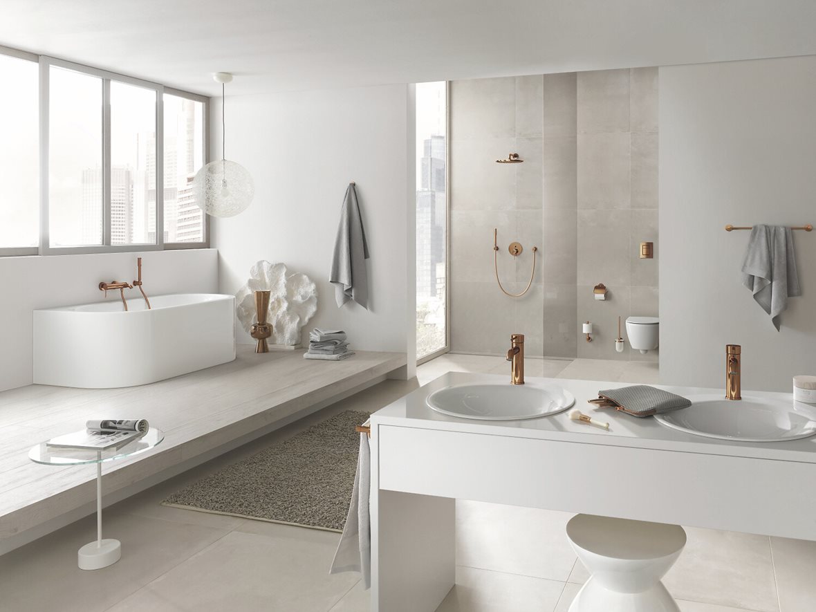 GROHE Essence S kupari pesuallashana