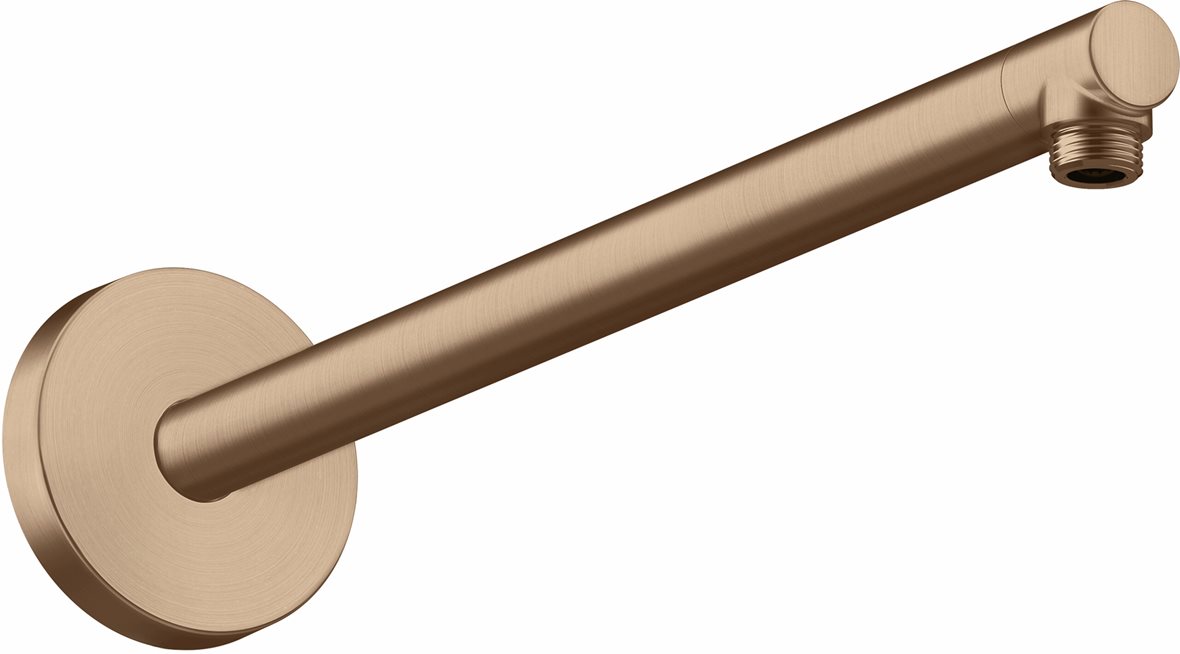 AXOR ShowerSolutions suihkuputki seinään 39 cm harjattu punakulta