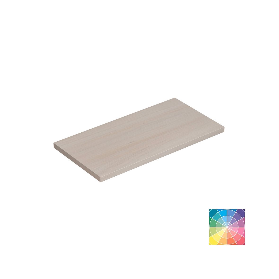 Dansani Calidris mittatilaus taso kalusteen päälle 80-99X41,2X3 cm valinnainen väri puuviilu mdf