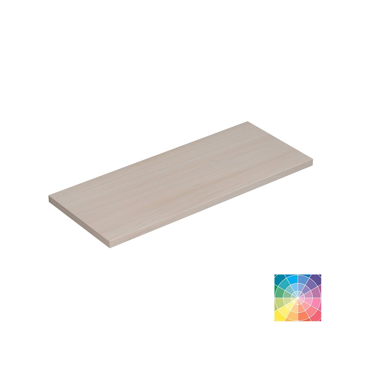 Dansani Calidris mittatilaus taso kalusteen päälle 100-119X41,2X3 cm valinnainen väri puuviilu mdf