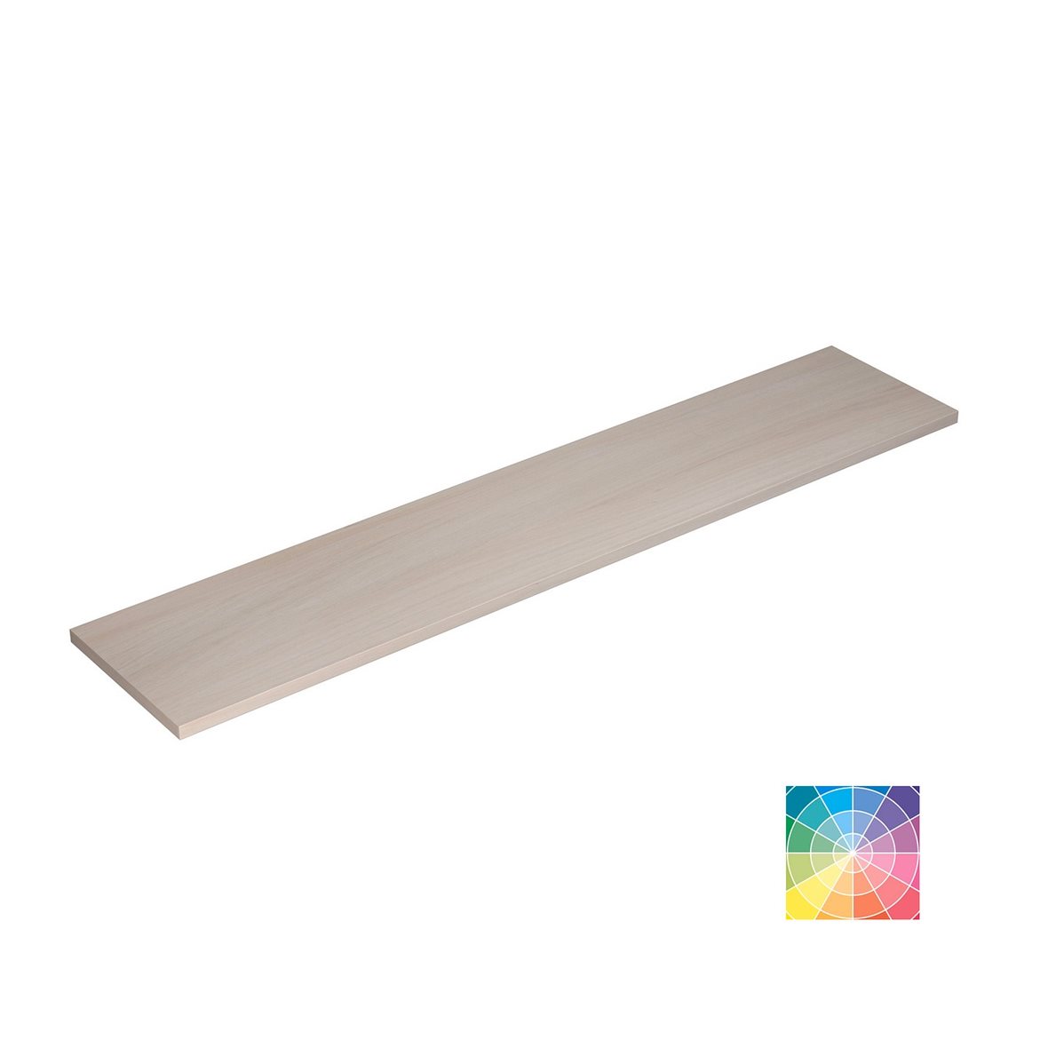 Dansani Calidris mittatilaus taso kalusteen päälle 200-219X41,2X3 cm valinnainen väri puuviilu mdf
