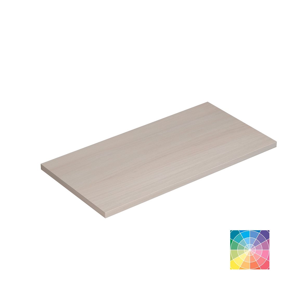 Dansani Calidris mittatilaus taso kalusteen päälle 100-119X51,2X3 cm valinnainen väri puuviilu mdf