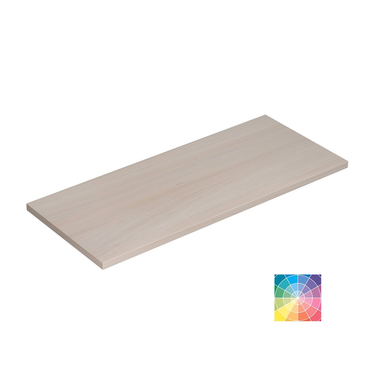Dansani Calidris mittatilaus taso kalusteen päälle 120-139X51,2X3 cm valinnainen väri puuviilu mdf