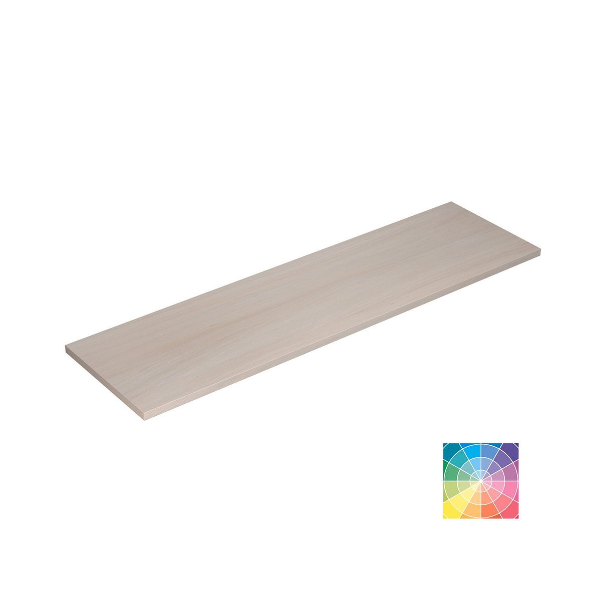 Dansani Calidris mittatilaus taso kalusteen päälle 180-199X51,2X3 cm valinnainen väri puuviilu mdf