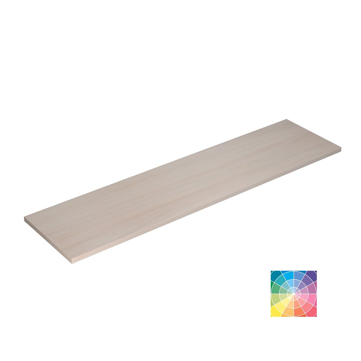 Dansani Calidris mittatilaus taso kalusteen päälle 200-219X51,2X3 cm valinnainen väri puuviilu mdf