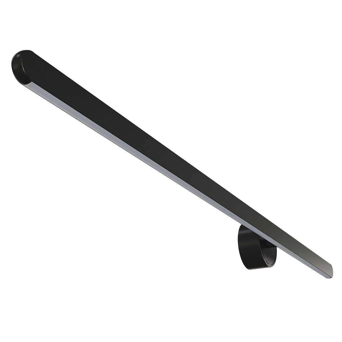 Dansani Linear seinävalaisin 100x8x7,9 cm mattamusta valaistuksenohjaus