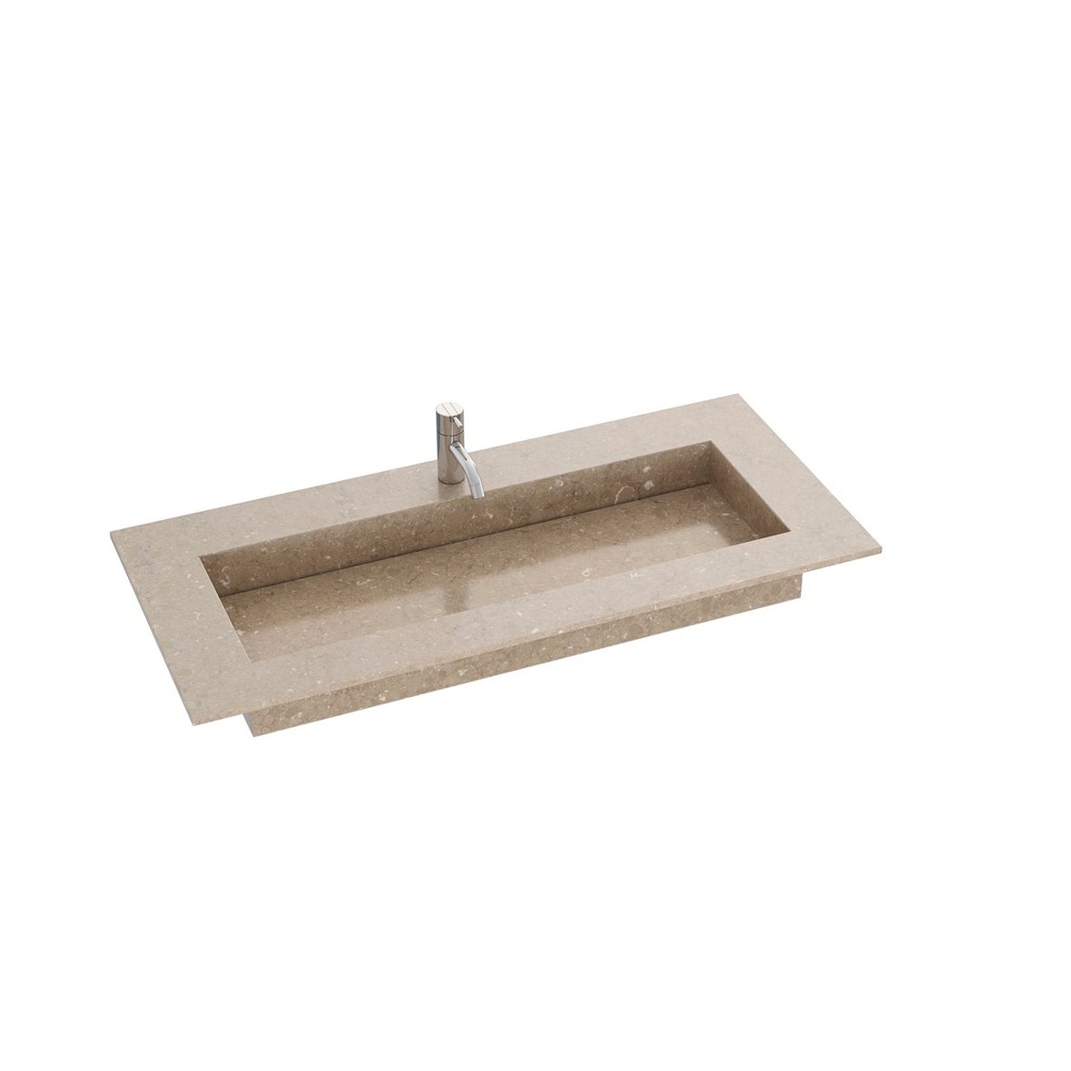 Dansani Luna Angular kalusteallas 100,5X45,5X1,2 cm coral clay silestone ruskea