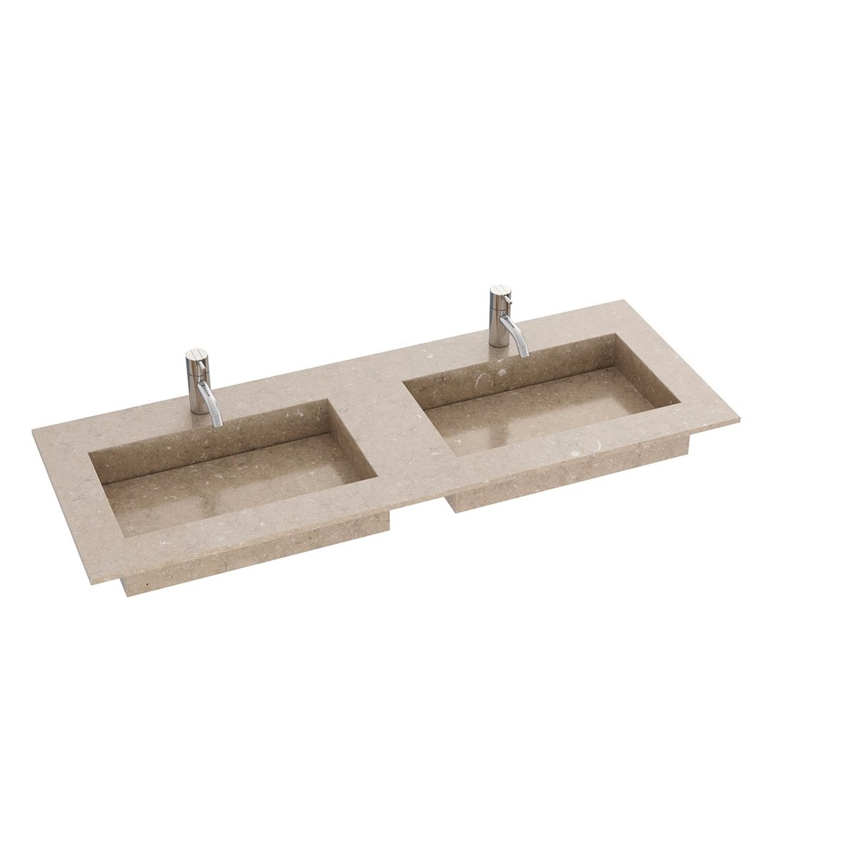 Dansani Luna Angular kalusteallas 0X45,5X1,2 cm coral clay silestone kaksoisallas ruskea