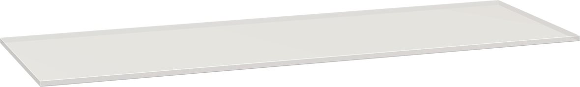 Dansani Calidris Form taso kalusteen päälle mittatilaus 160-179x1,2x40,5 cm mattavalkoinen