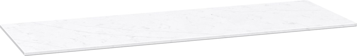 Dansani Calidris Unique taso kalusteen päälle mittatilaus 160-179x1,2x40,5 cm Eternal Statuario silestone