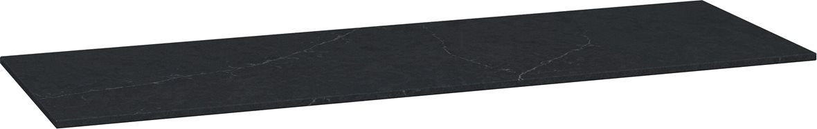 Dansani Calidris Unique taso kalusteen päälle mittatilaus 160-179x1,2x40,5 cm Charcoal Soapstone silestone