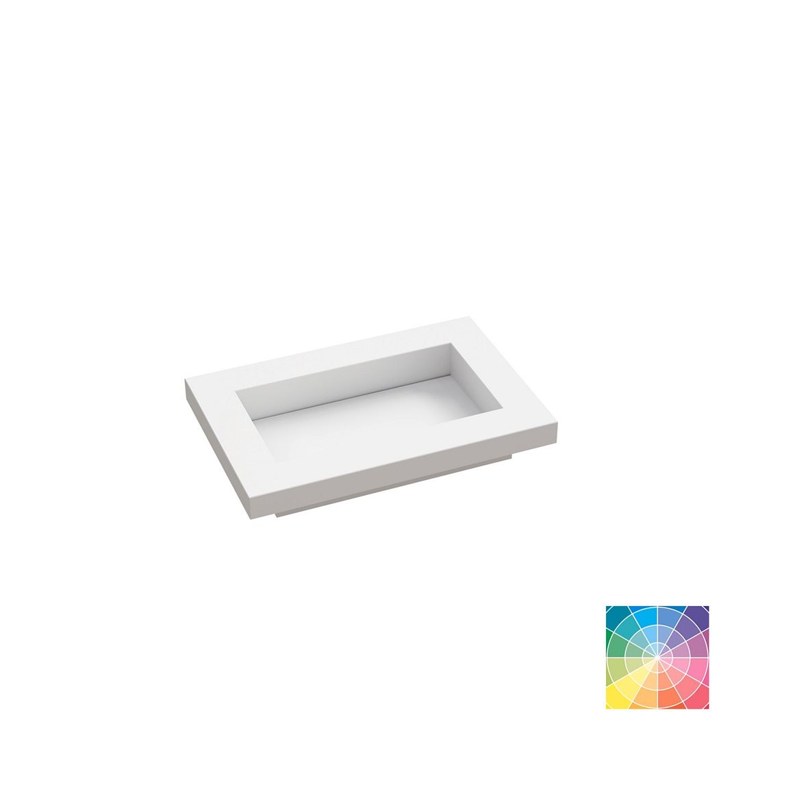 Dansani Calidris Angular kalusteallas 60-79X40,5X5 cm valinnainen silestone/dekton väri HR2 silestone
