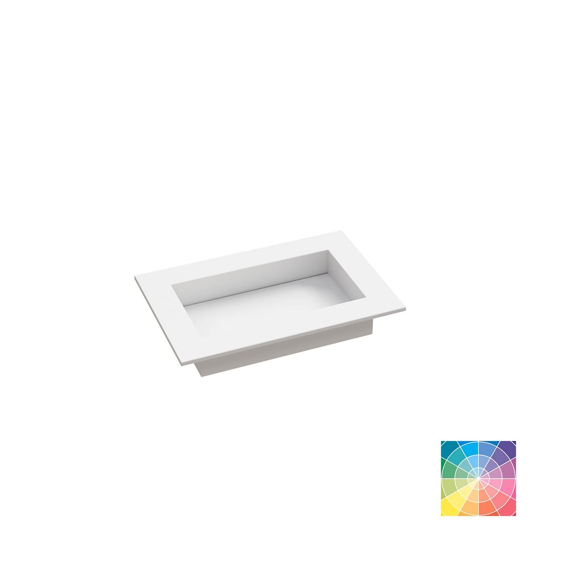 Dansani Calidris Angular kalusteallas 80-99X40,5X1,2 cm valinnainen silestone/dekton väri HR1 silestone