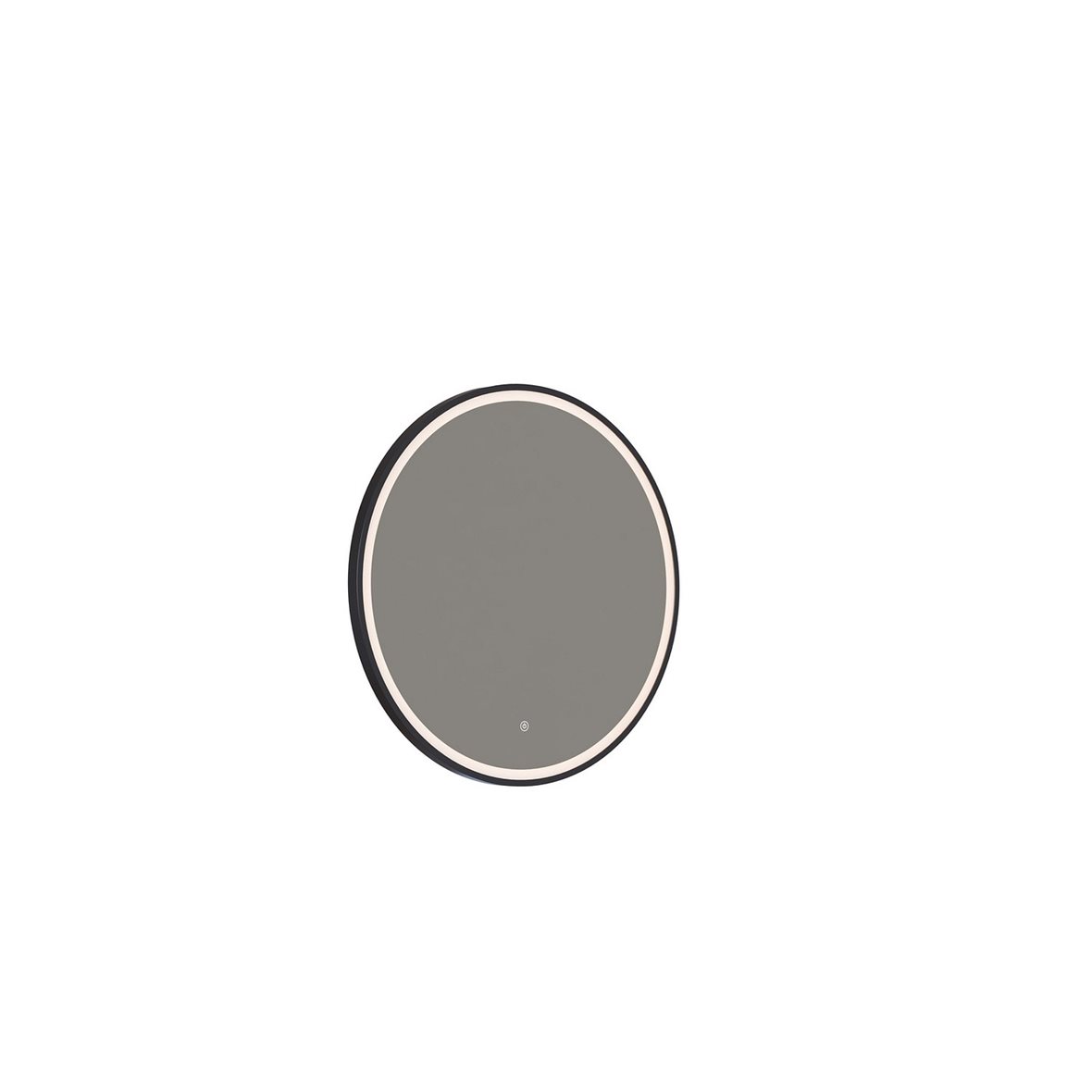 Dansani Shine peili valolla 60x60x3,3 cm musta taustavalaistus