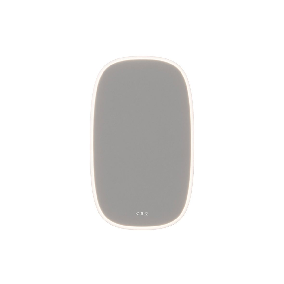 Dansani Squircle peili valolla 60x100x3 cm päävalaistus valaistuksenohjaus