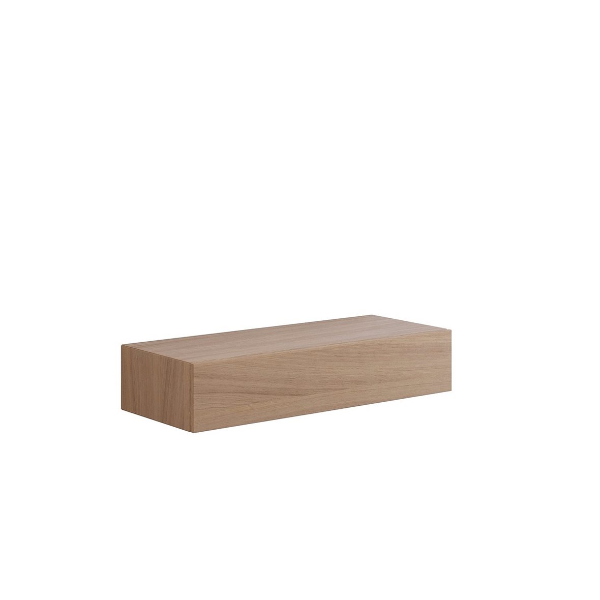 Dansani Calidris penkki laatikolla 100x20x40 cm vaalea tammi