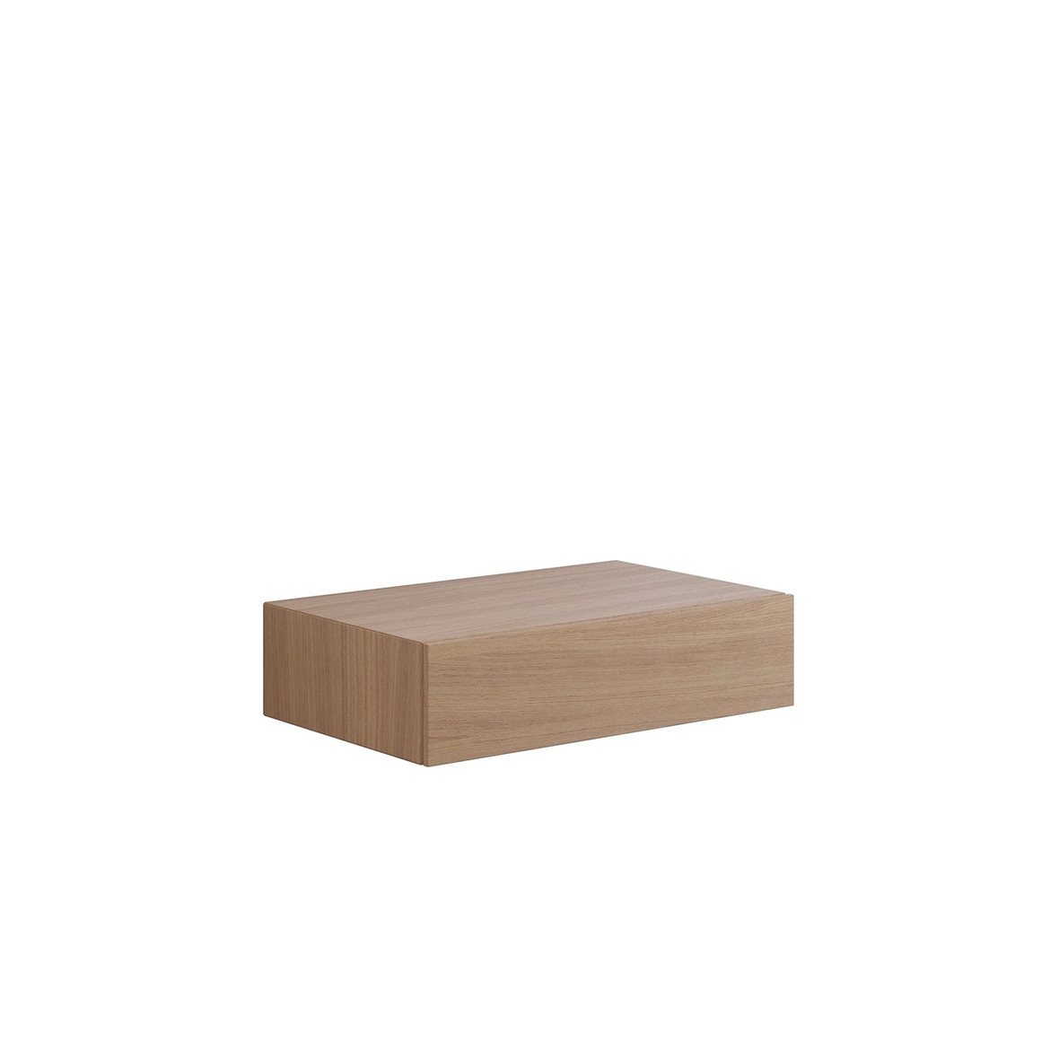 Dansani Calidris penkki laatikolla 80x20x50 cm vaalea tammi