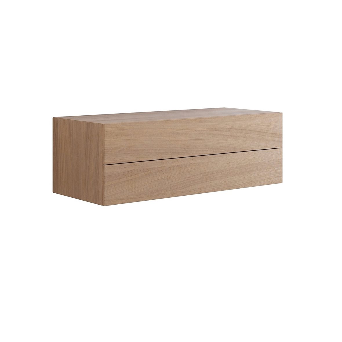 Dansani Calidris allaskaappi 120x40x50 cm vaalea c-tammi 2 ltk ilman vetimiä