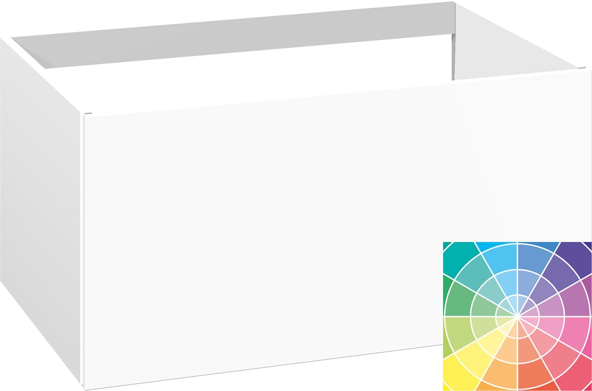 Dansani Calidris allaskaappi 80x40x50 cm valinnainen väri 1 ltk ilman vetimiä seinäviemäröinti