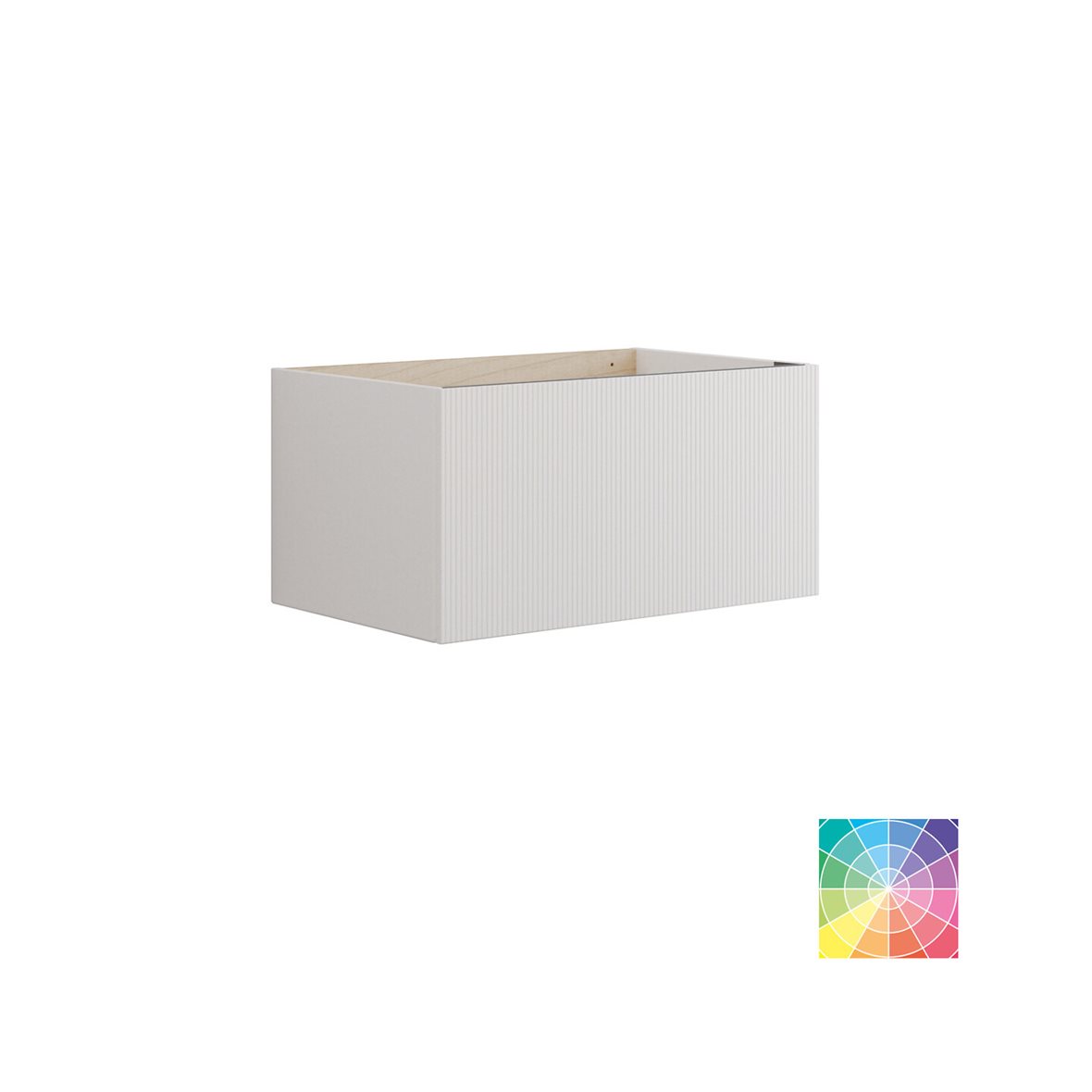 Dansani Calidris allaskaappi 80x40x50 cm rimauritettu valinnainen väri 1 ltk ilman vetimiä seinäviemäröinti