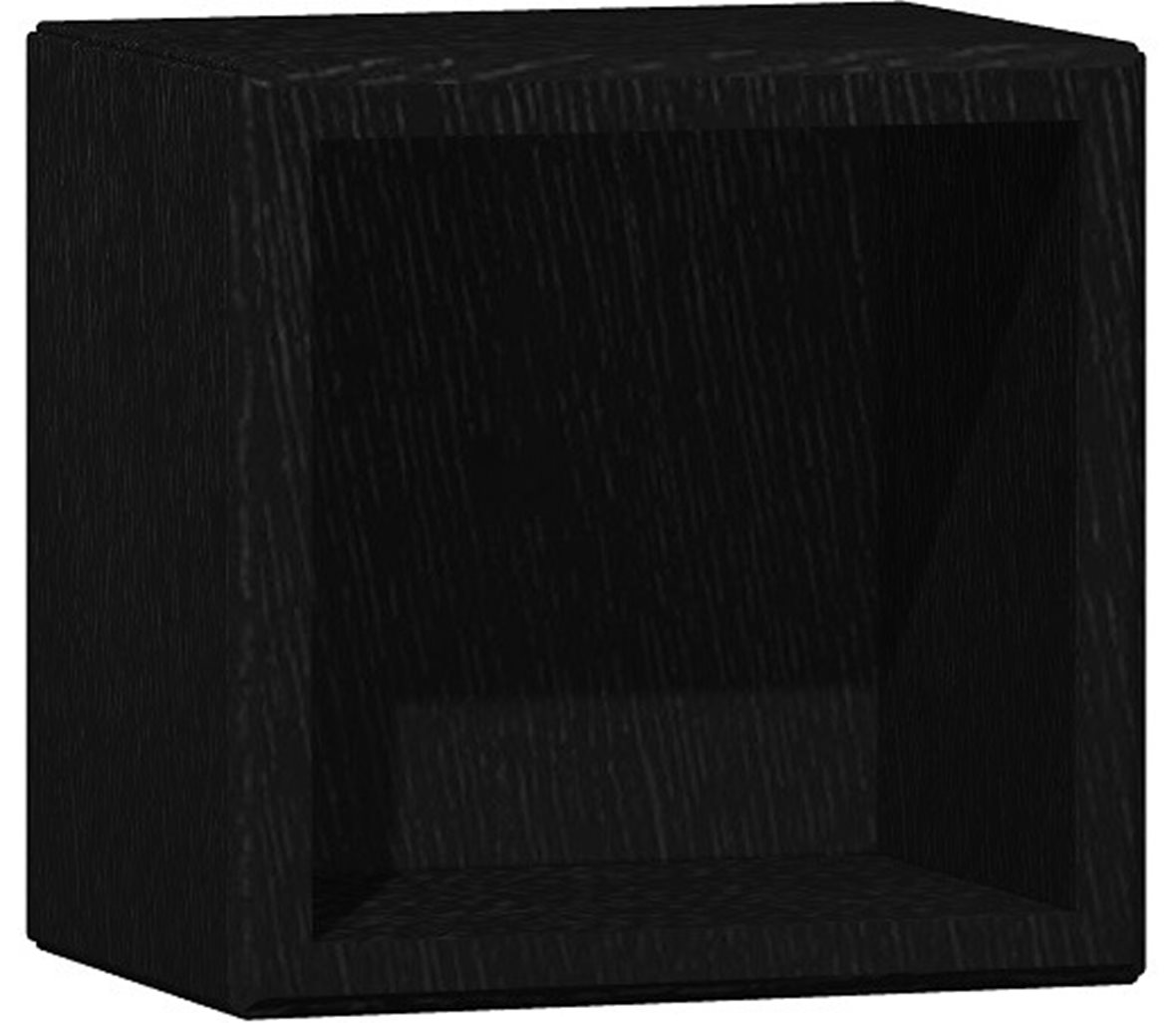 Dansani Calidris lokerohylly seinälle 20x20x14,2 cm musta c-tammi