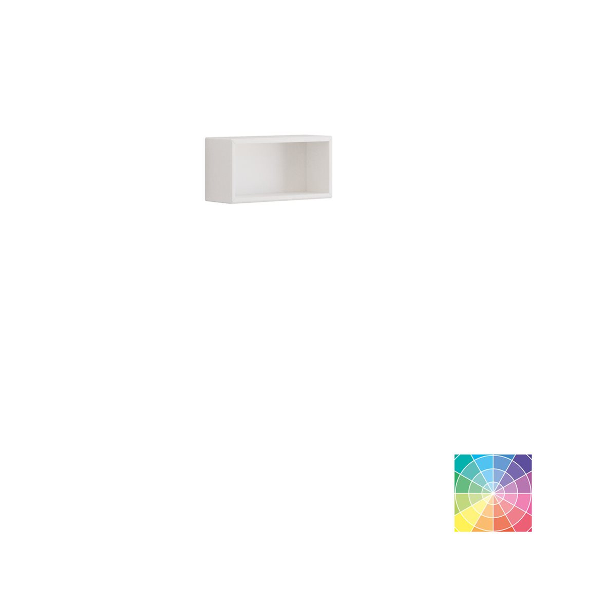 Dansani Calidris lokerohylly 40x20x14,2 cm valinnainen väri ilman vetimiä