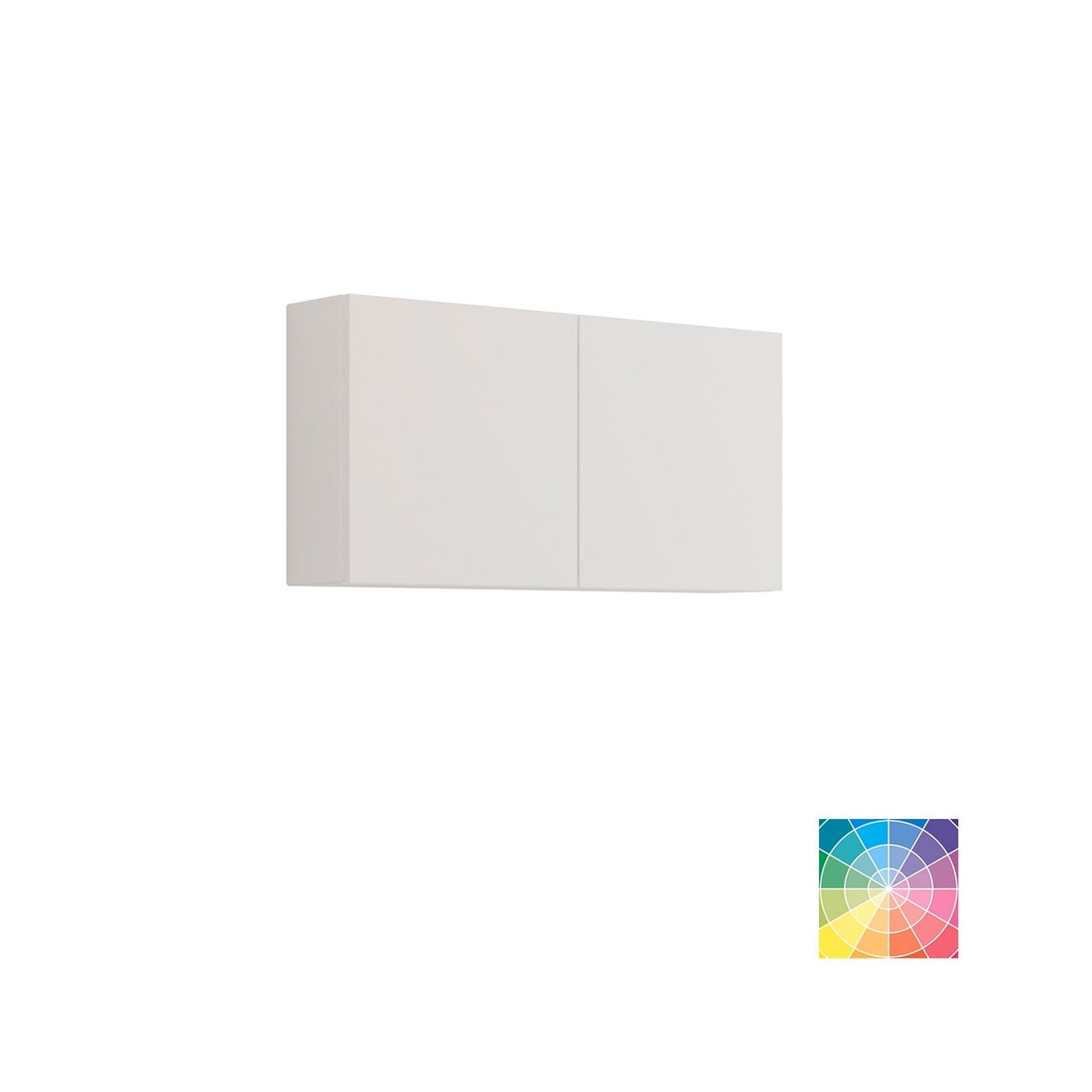 Dansani Calidris pieni kaappi 80x40x16 cm valinnainen väri 2 ovea ilman vetimiä