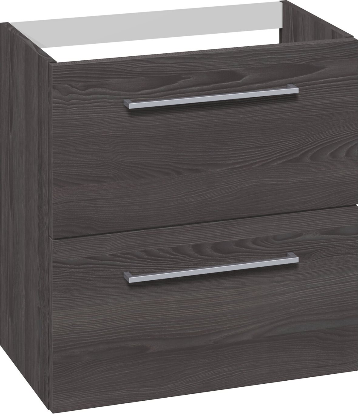 Dansani Pro Better allaskaappi 60x64x35 cm tummanharmaa puu 2 ltk sisältää vetimet