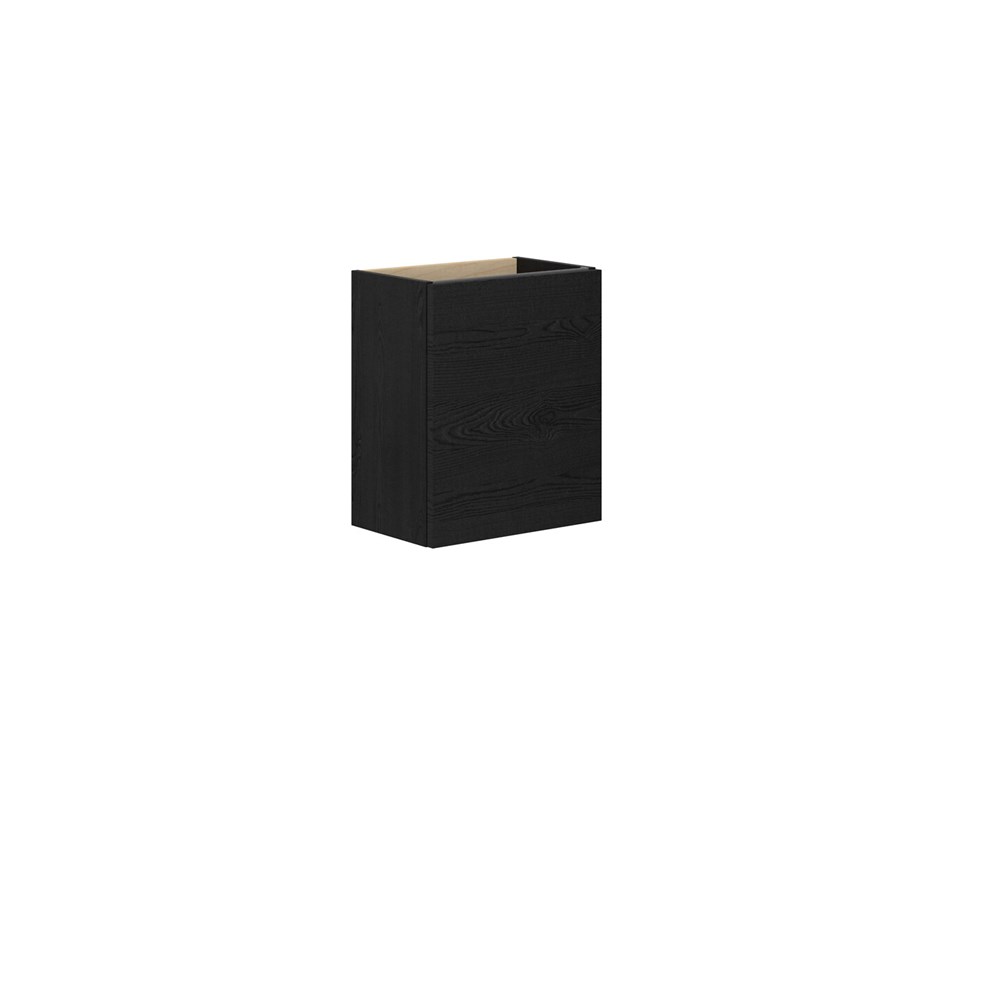 dansani-luna-allaskaappi-40x48x26-cm-musta-tammi-1-ovi-ilman-vetimi